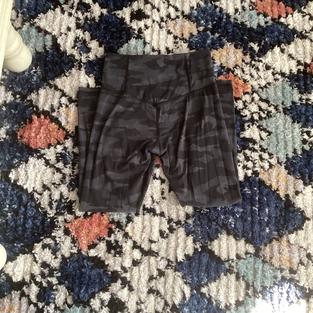 Athleta Black Camo Leggings